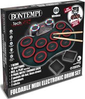 Bontempi batterie électronique flexible - instrument de musique jouet