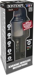 Bontempi microphone karaoké sans fil avec effets lumineux et haut-parleur