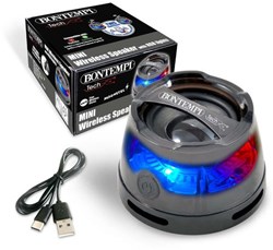 Bontempi mini haut-parleur magnétique sans fil jouet avec lumières