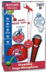 Bontempi micro jouet Showtime Stage avec connexion musique - blanc