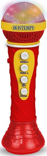 Bontempi micro karaoké jouet avec effets lumineux et sons d'animaux-2