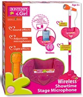 BONTEMPI WIRELESS STAGE MICROPHONE WITH ONE MICROPHONE I GIR