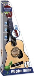 Bontempi guitare en bois pour enfants 75 cm avec bandoulière - jouet musical