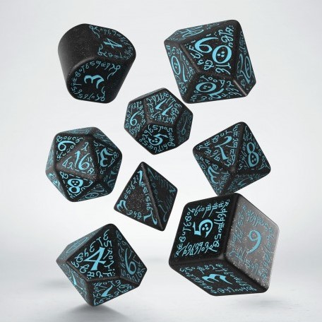 Q-Workshop Q WORKSHOP 20 years - Elvish Dice Set (8)