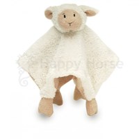 Happy Horse doudou Lammy - blanc - 24 cm - hochet