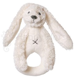 Happy Horse hochet lapin Richie ivoire - jouet bébé en peluche