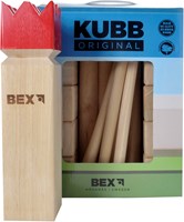 Longfield Games Kubb Viking Original Rubberhout - Roi Rouge