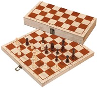 Cassette d'échecs Philos avec bord Description Champ 42 mm, hauteur roi 76 mm