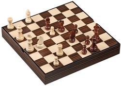 Coffret de jeu d'échecs Philos Champ 34 mm, hauteur roi 64 mm magnétique