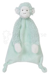 Happy Horse doudou singe Mickey vert lagon - 28 cm cadeau bébé