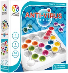Smart Games puzzle coulissant Anti-Virus Original - jeu de réflexion 60 défis