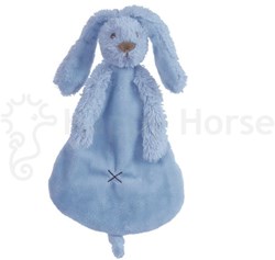 Happy Horse doudou lapin Richie bleu foncé - cadeau bébé doux