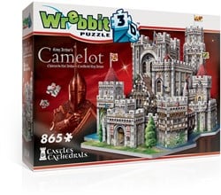Puzzle 3D Wrebbit - Camelot du Roi Arthur - 865 pièces