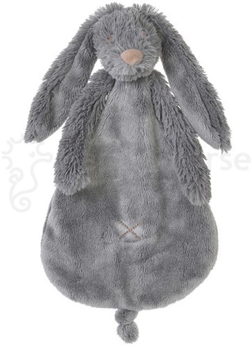 Happy Horse doudou Lapin Richie gris foncé - cadeau bébé