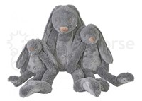 Happy Horse peluche Lapin Richie grand gris foncé - 58 cm doudou