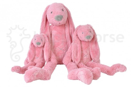 Happy Horse peluche lapin Richie rose foncé - doudou 38cm