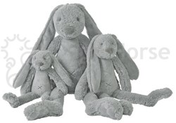 Happy Horse peluche lapin Richie gris - 38 cm - doudou en peluche