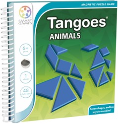 Smart Games Tangoes Animals jeu de puzzle - 48 défis - jouet éducatif