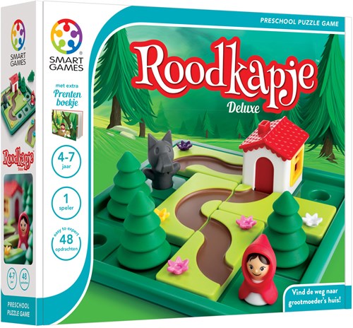 Smart Games jeu de logique Le Petit Chaperon Rouge Deluxe - jeu éducatif enfants 48 défis