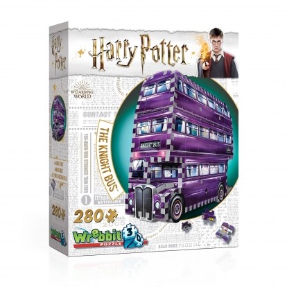 Wrebbit Puzzle Harry Potter 3D - Le Magicobus - 280 pièces