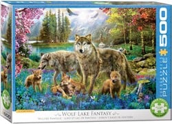 Puzzle Eurographics Wolf Lake Fantasy - 500 pièces XL