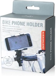 Kikkerland Support de téléphone vélo noir