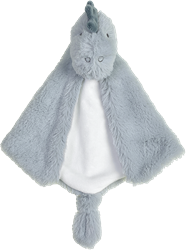 Happy Horse doudou Dino Don - cadeau bébé dinosaure bleu