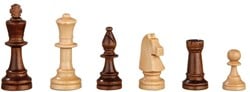 Pièces d'échecs Philos Heinrich VIII Hauteur du roi 76 mm