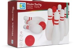 BS Toys Bowling en bois  