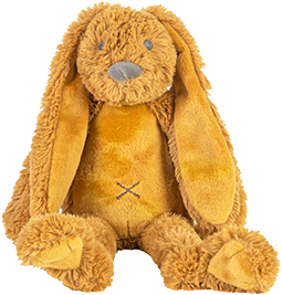 Happy Horse peluche lapin Richie ocre - doudou tendance 38cm
