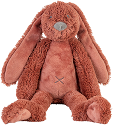 Happy Horse peluche lapin Richie brun rouille - doudou lapin 38cm