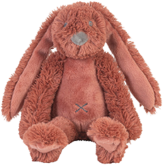 Happy Horse peluche lapin Richie rouille 28cm - doudou bébé