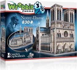 Wrebbit Puzzle 3D - Notre Dame - 830 pièces - Villes & Monuments