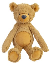 Happy Horse ours en peluche Bradley 40cm - Jaune ocre - Doudou doux
