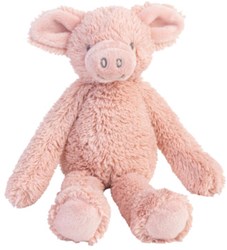 Happy Horse peluche Cochon Perry - doudou doux rose 28cm