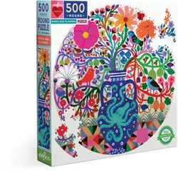eeBoo Oiseaux et fleurs (500)