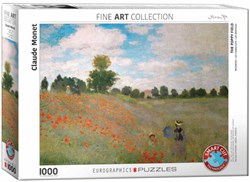 Eurographics puzzle art Monet Le Champ de Coquelicots 1000 pièces