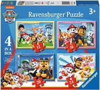 Ravensburger Paw Patrol puzzle pour enfants 4 puzzles - 12+16+20+24 pièces