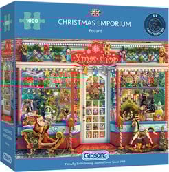 Puzzle Gibsons Christmas Emporium - 1000 pièces