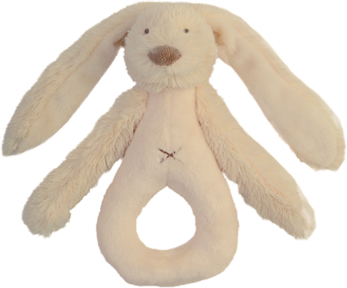 Happy Horse hochet Rabbit Richie beige - 18 cm cadeau bébé