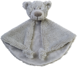 Happy Horse doudou Ours Brice - gris - 29 cm cadeau bébé