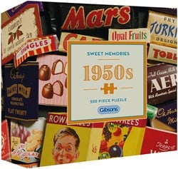 Gibsons Doux souvenirs des années 1950 - Coffret cadeau (500)