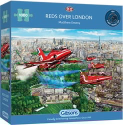 Gibsons Red over London (1000)