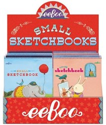 Assortiment eeBoo de petits carnets de croquis (24 pièces)