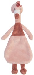 Happy Horse doudou flamant rose Fiddle - 21 cm cadeau bébé