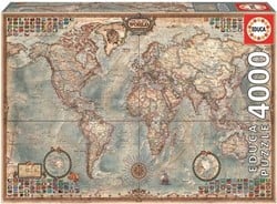 Carte exécutive Educa The World (4000)