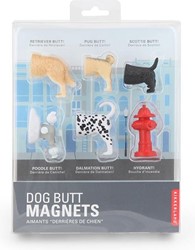 Kikkerland Aimants pour fesses de chien (6 pièces)