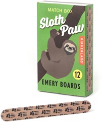 Limes à ongles Kikkerland Sloth Paw (12 pièces)