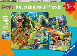 Ravensburger Casse-tête pour enfants 3x49 pièces Scooby Doo