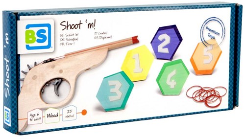 BS Toys Shoot 'm ! Pistolet élastique